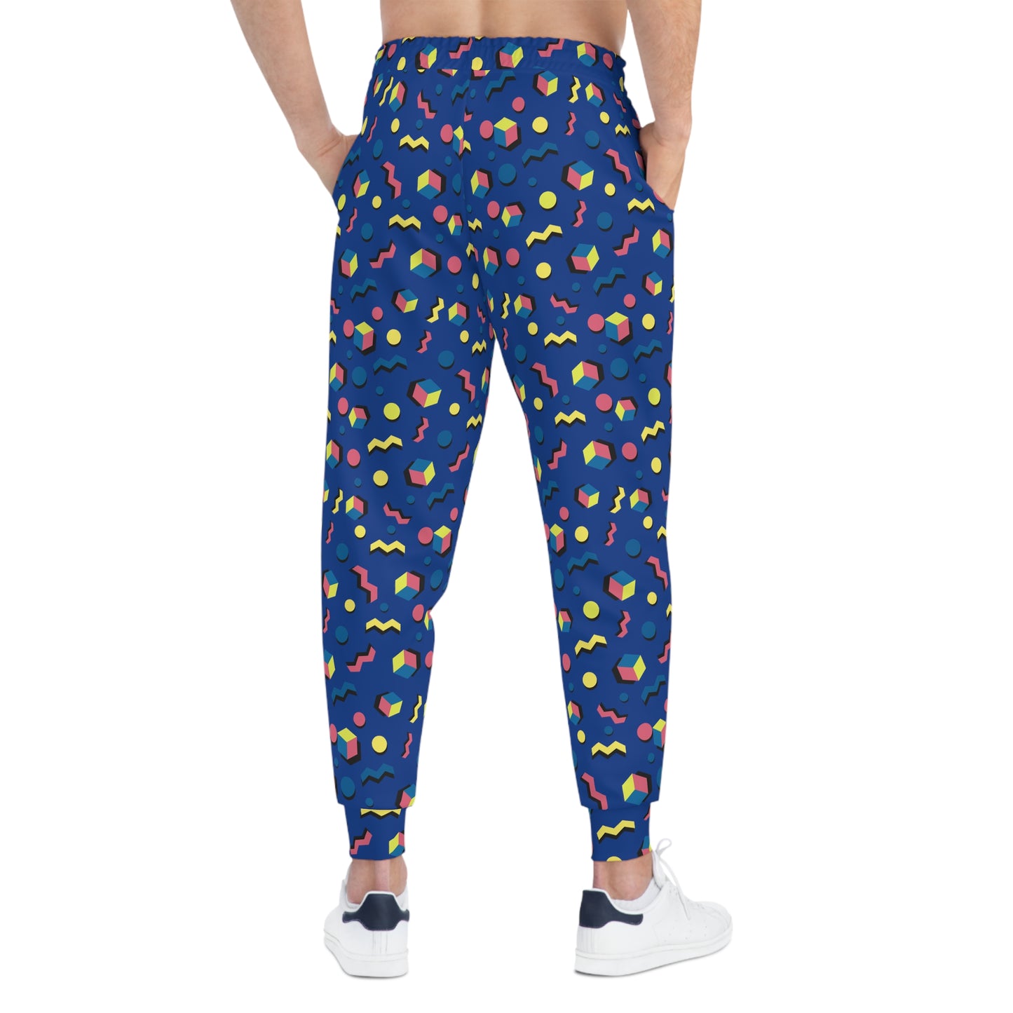 Multicolored Athletic Joggers (AOP)
