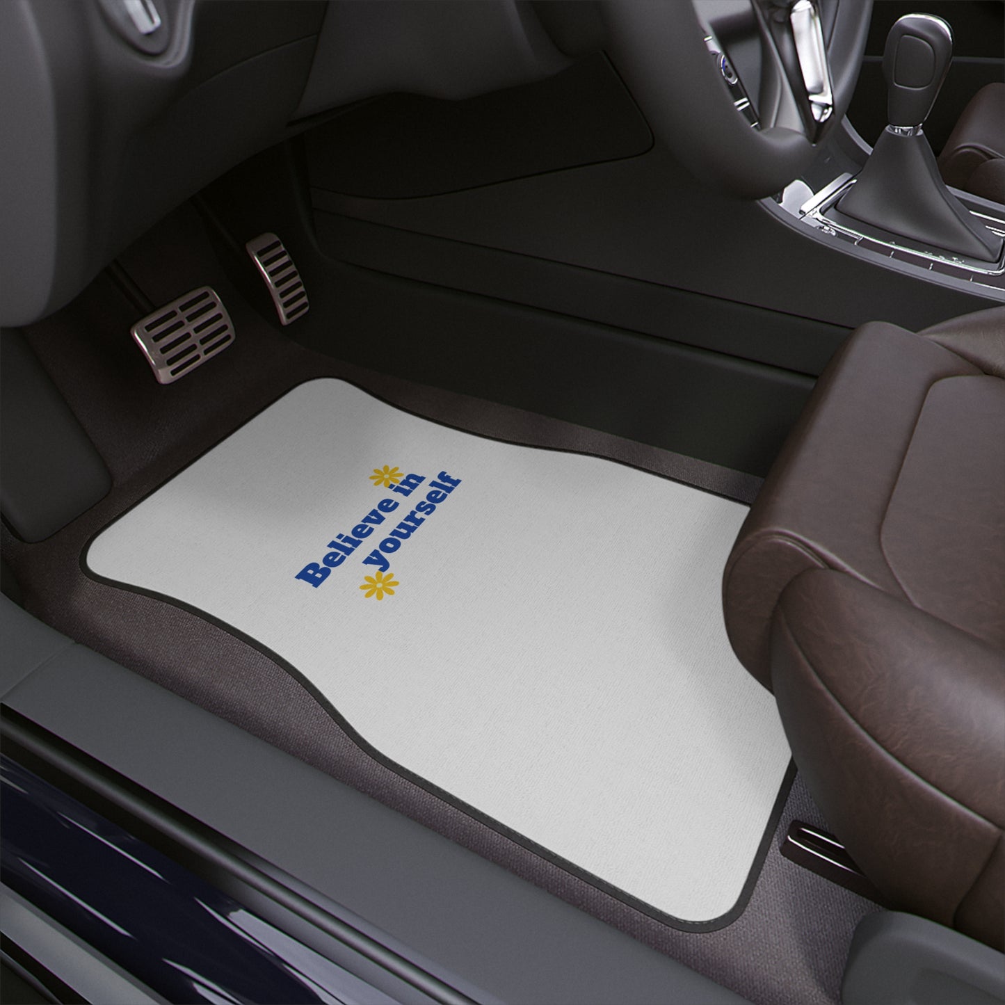 Believe in Yourself Car Floor Mats, 1pc