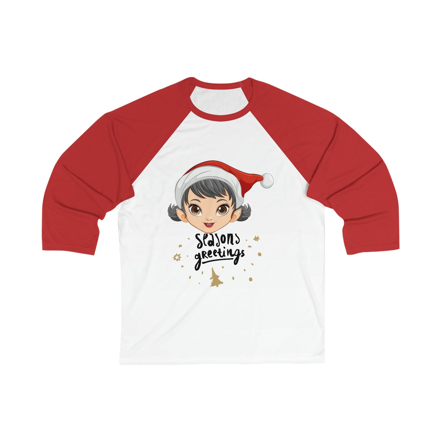 Unisex 3\4 Sleeve Baseball Tee