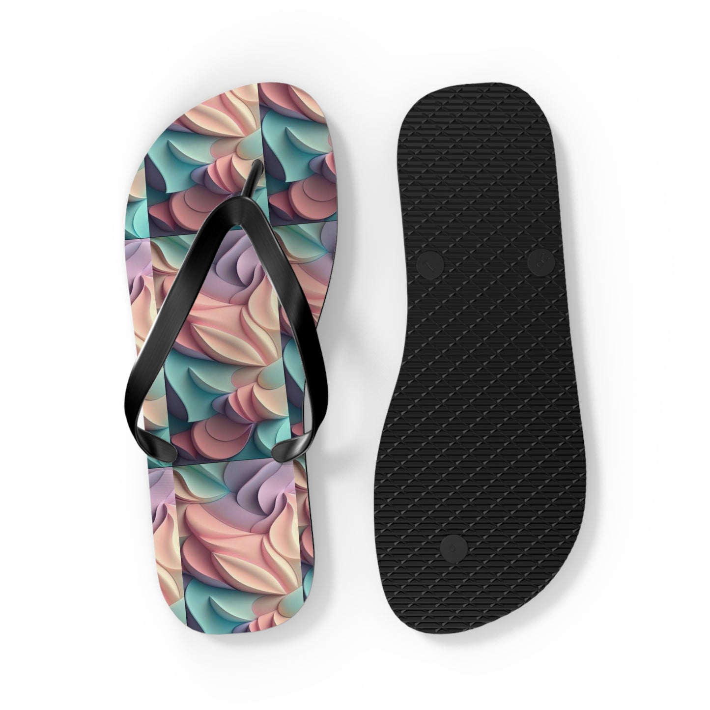 Multicolored Flip Flops