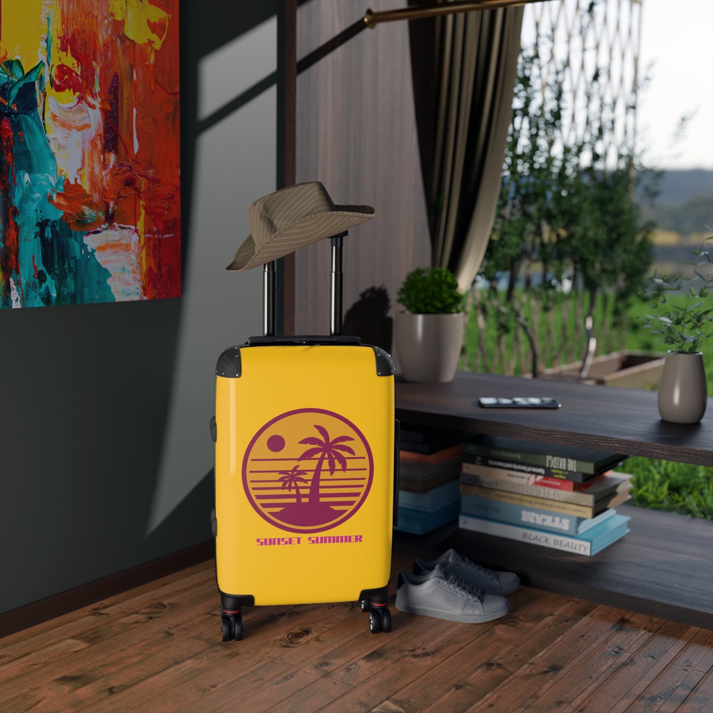 Suitcase Sunset Summer