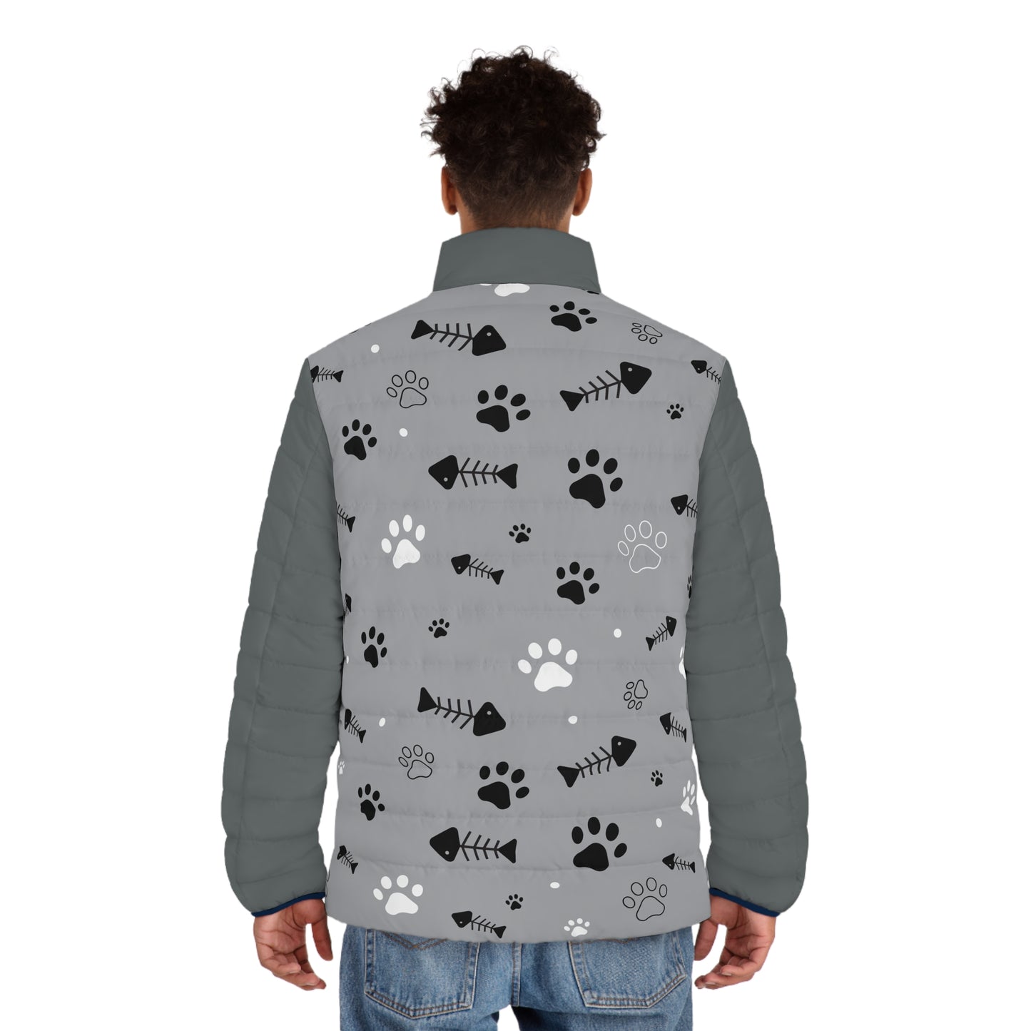Men's Puffer Jacket (AOP)