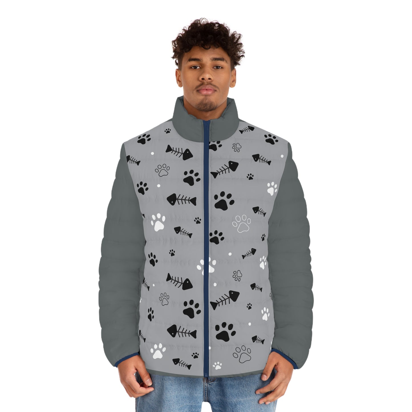 Men's Puffer Jacket (AOP)