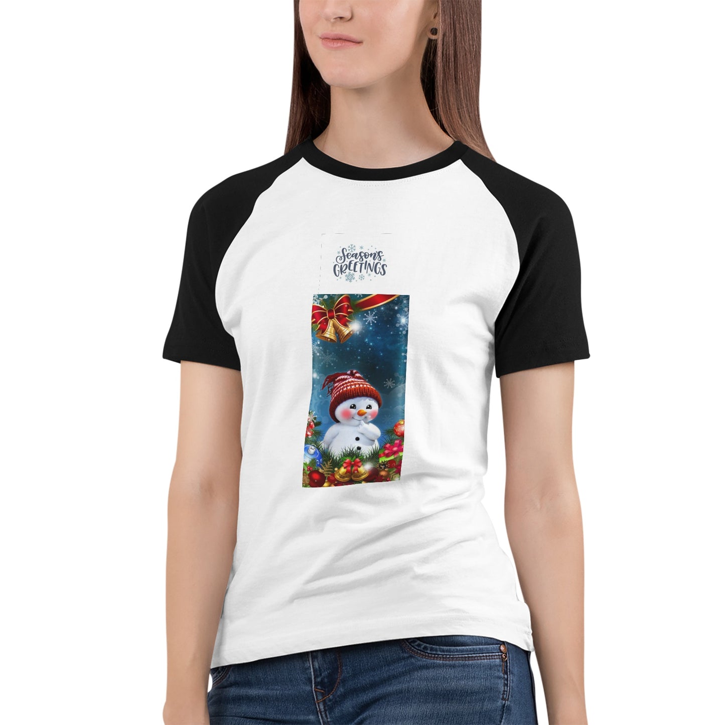 Women's Premium Cotton Raglan Tshirts