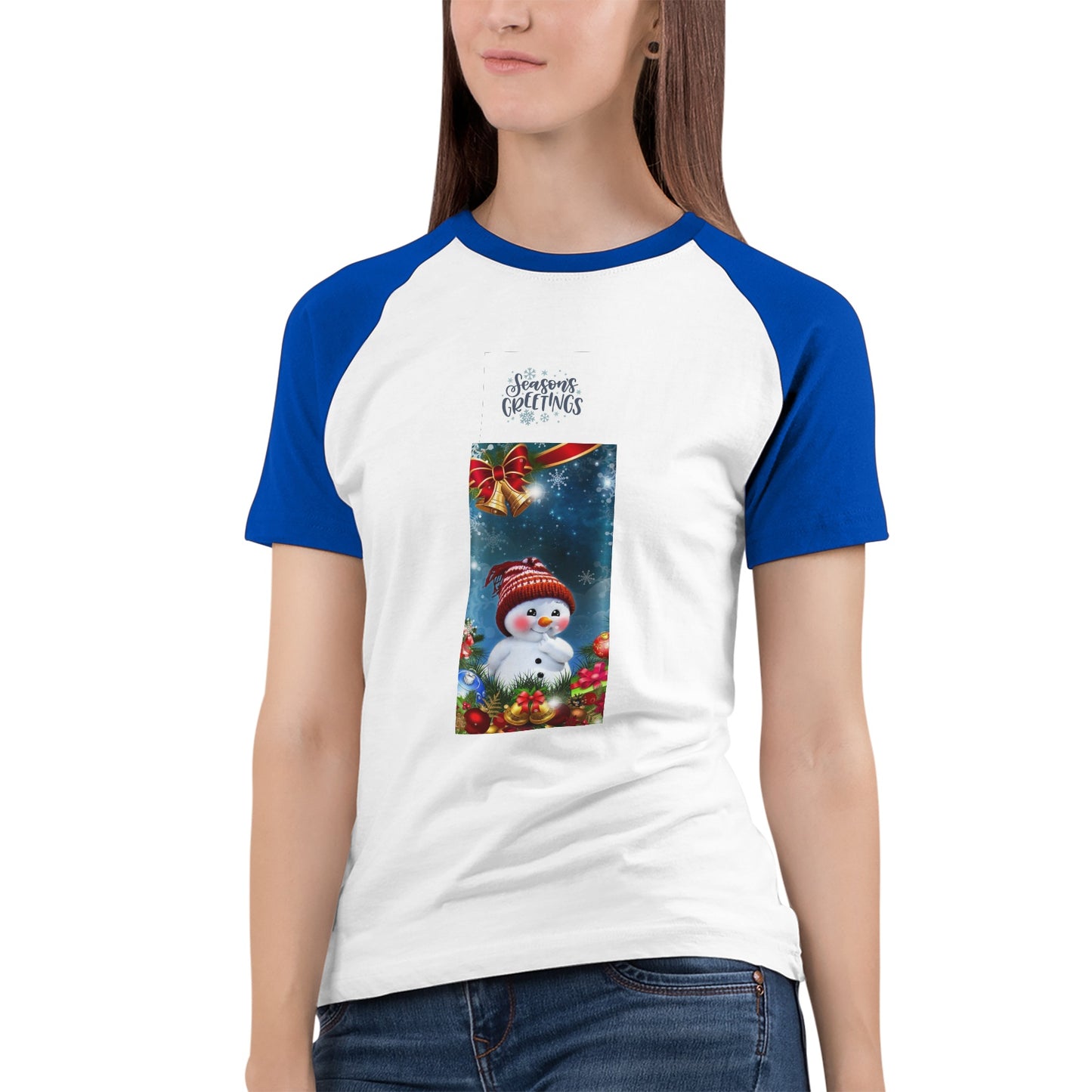 Women's Premium Cotton Raglan Tshirts