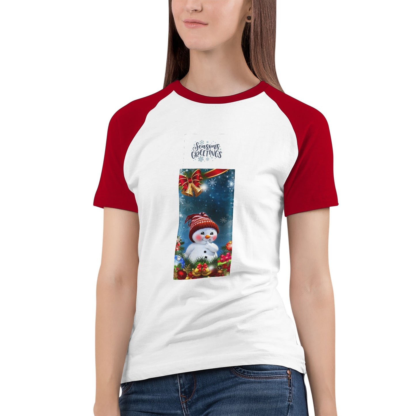 Women's Premium Cotton Raglan Tshirts