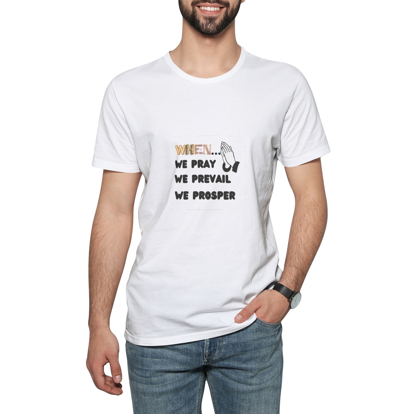 Unisex All-Over Print Cotton T-shirts