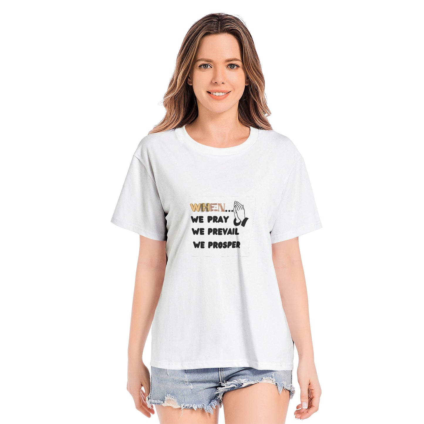 Unisex All-Over Print Cotton T-shirts