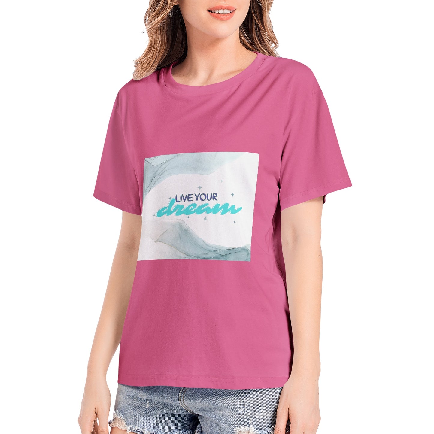 Women's Premium Cotton Aldut T-Shirt