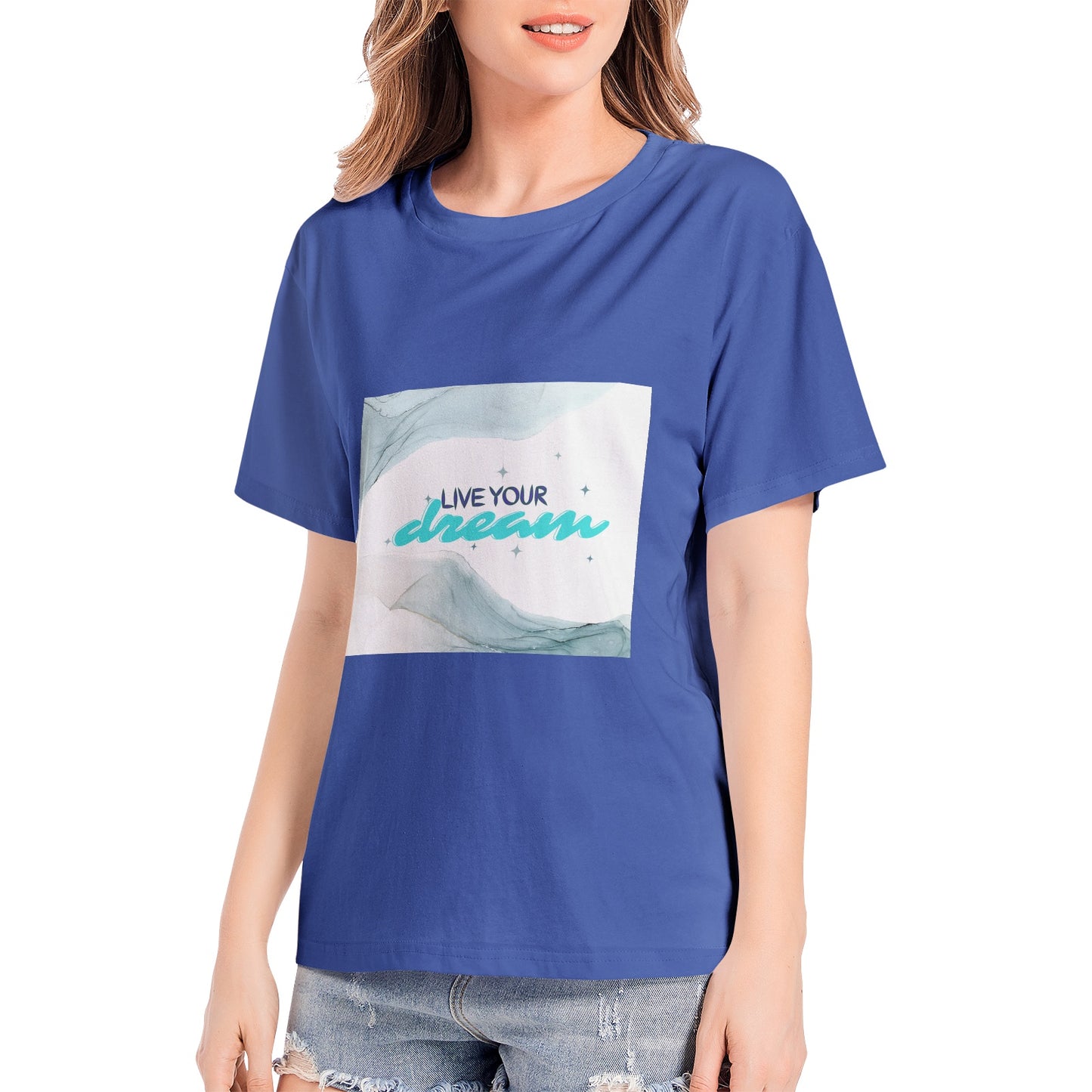 Women's Premium Cotton Aldut T-Shirt