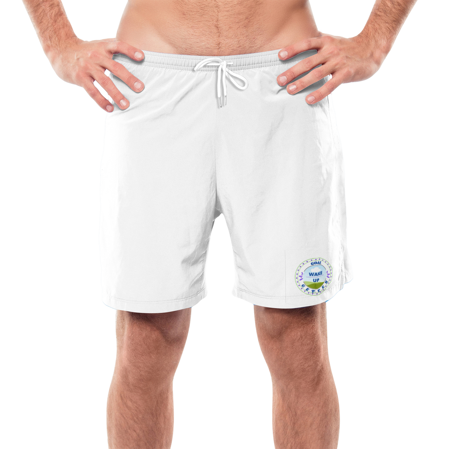 Goal Getter Men's All-over Print Beach Shorts