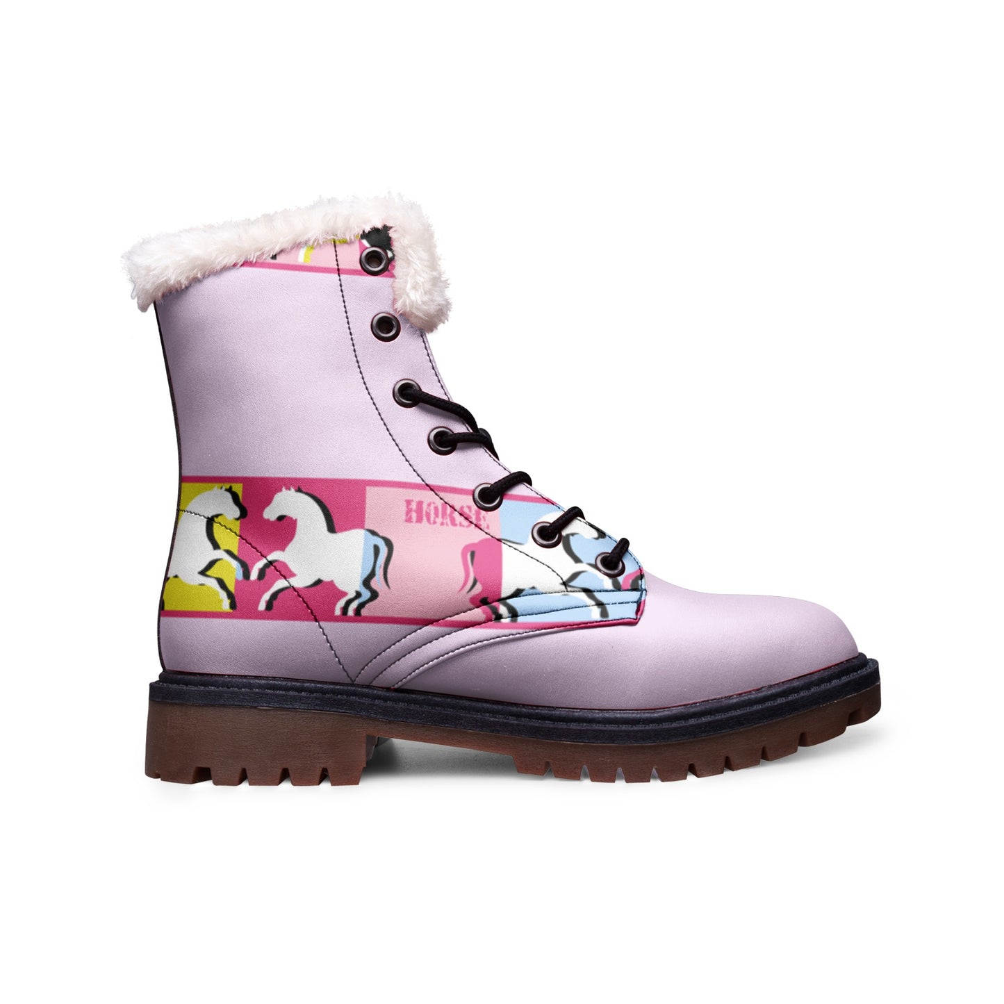 Unisex Lace Up Winter Boots Fashion Comfort Chukka Boots