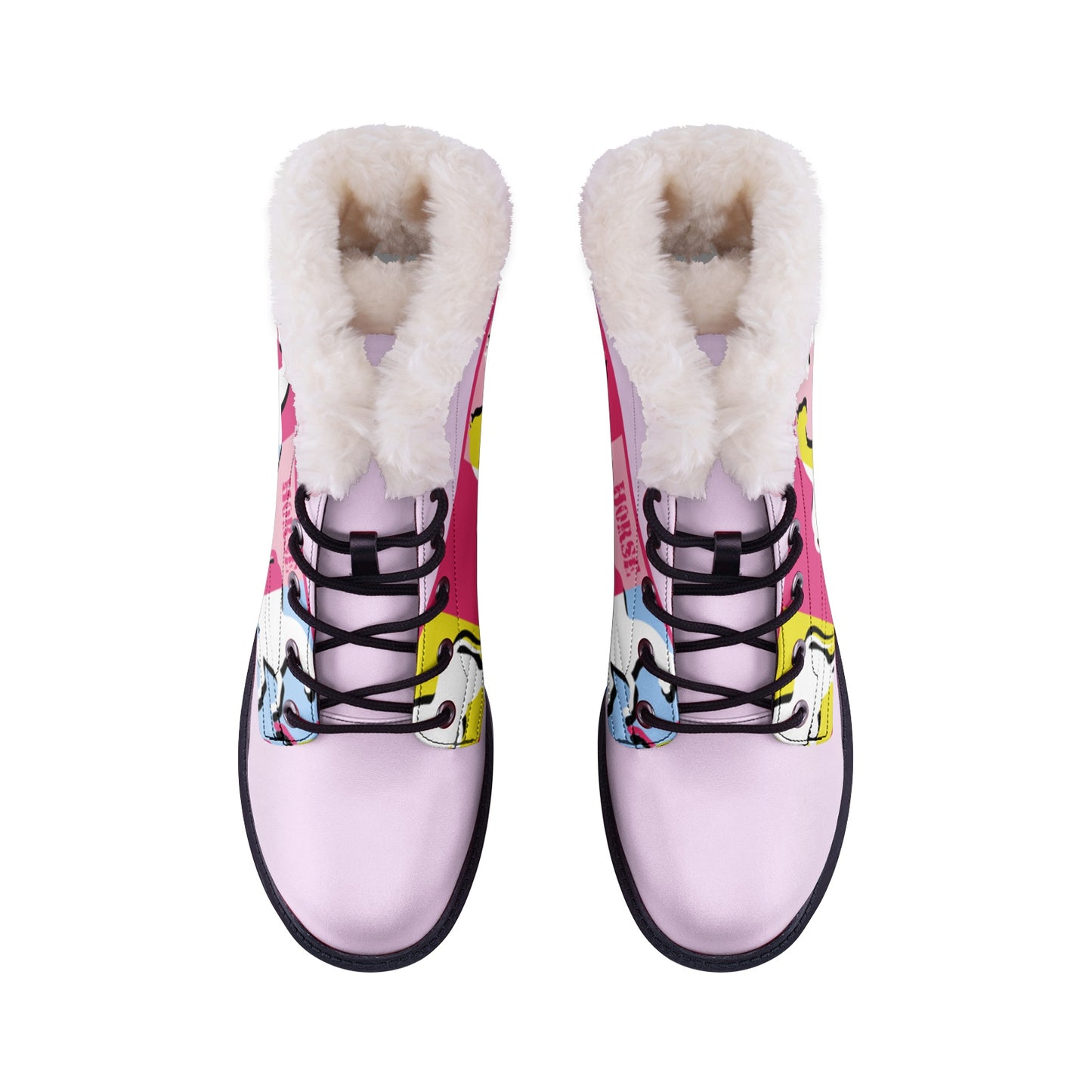 Unisex Lace Up Winter Boots Fashion Comfort Chukka Boots