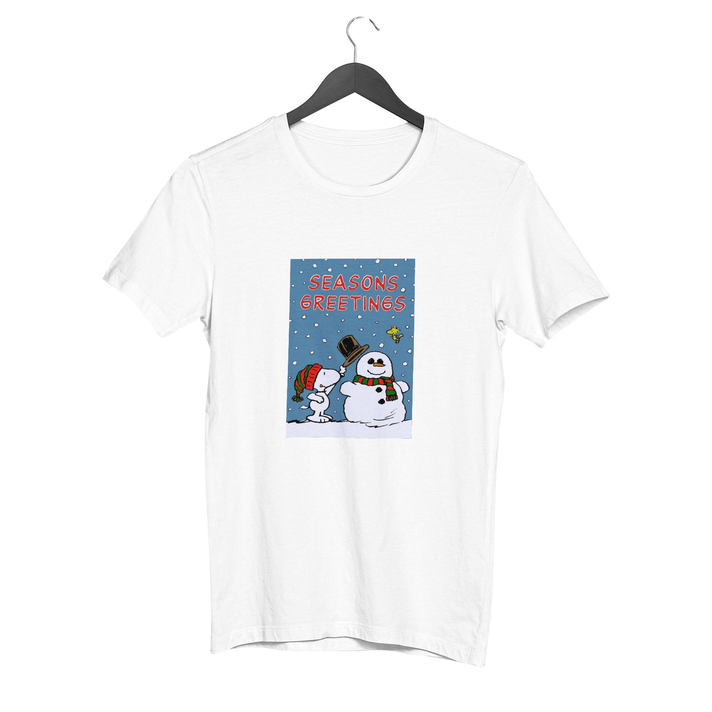 Christmas Couple's Crew Neck Cotton Jersey T-Shirt