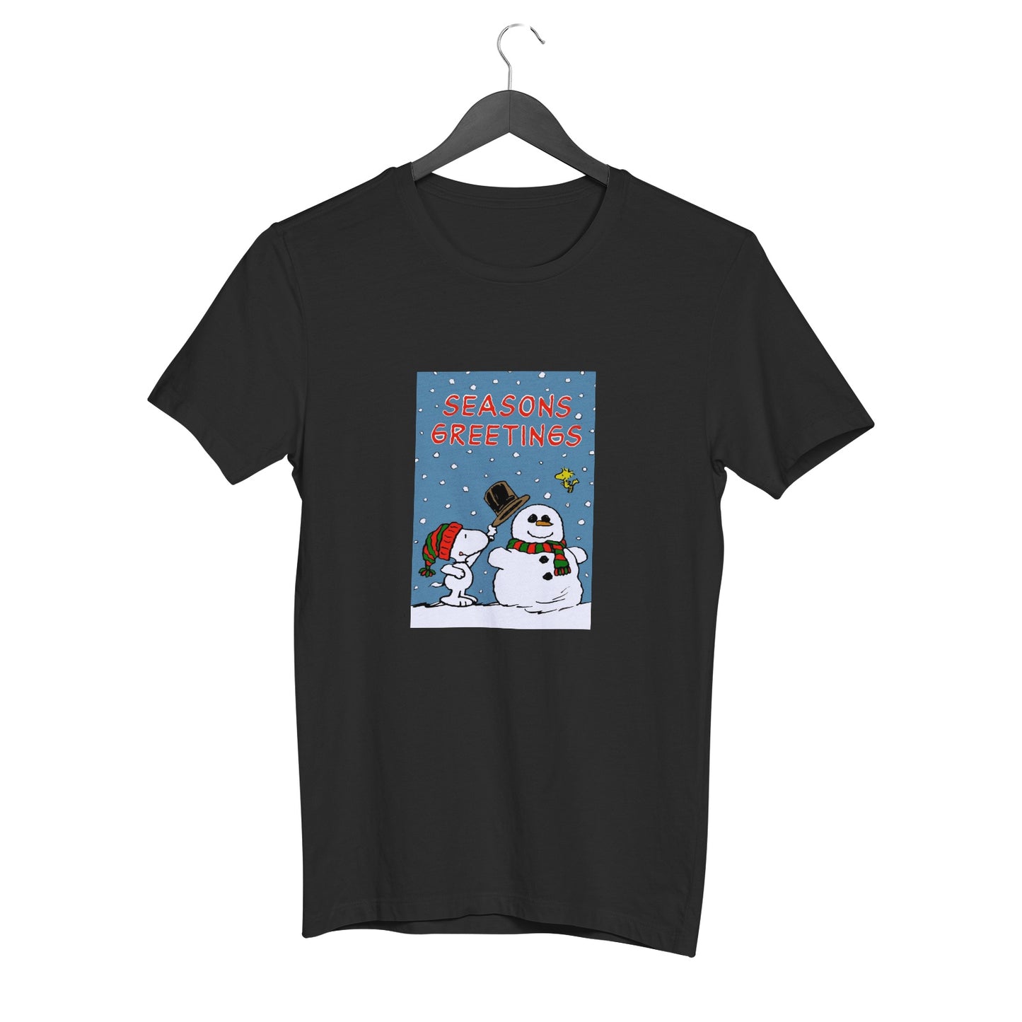 Christmas Couple's Crew Neck Cotton Jersey T-Shirt