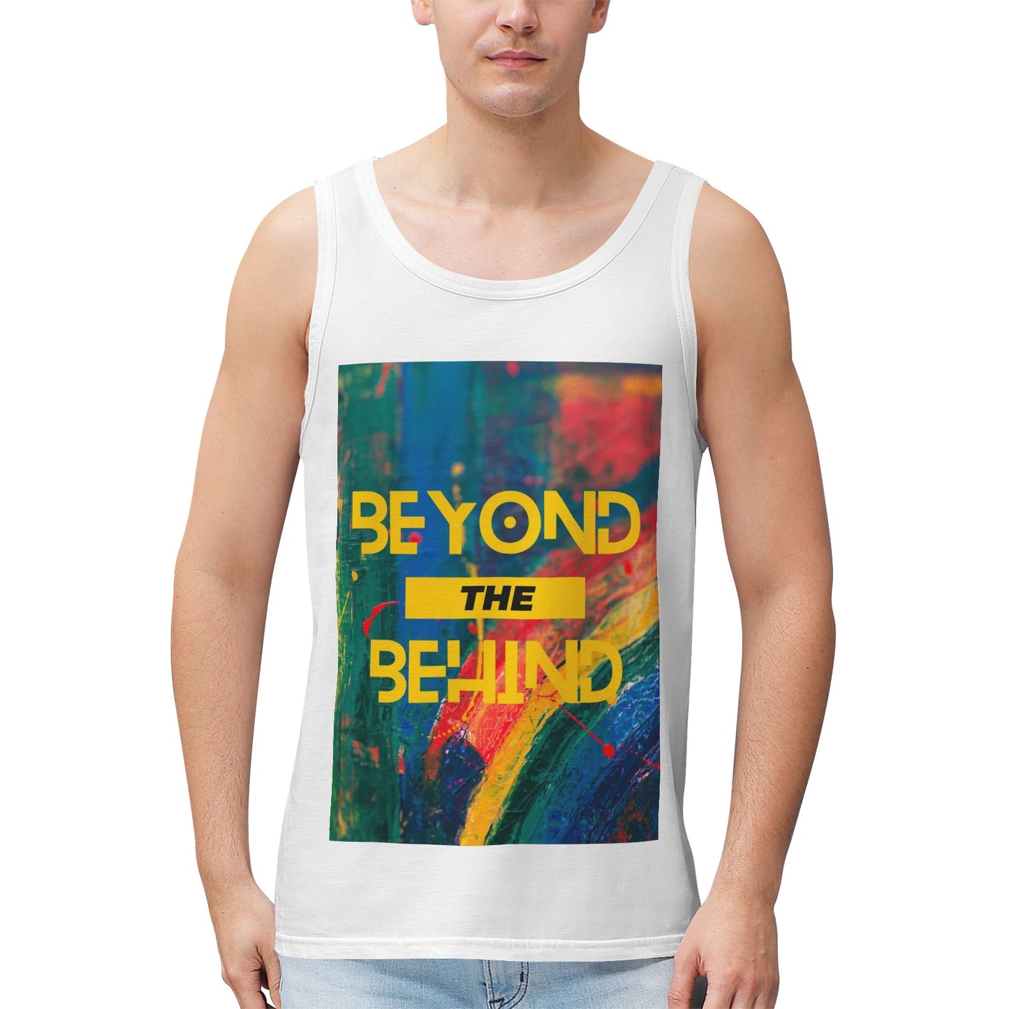 Beyond The Behind Men's 100% Cotton Tank