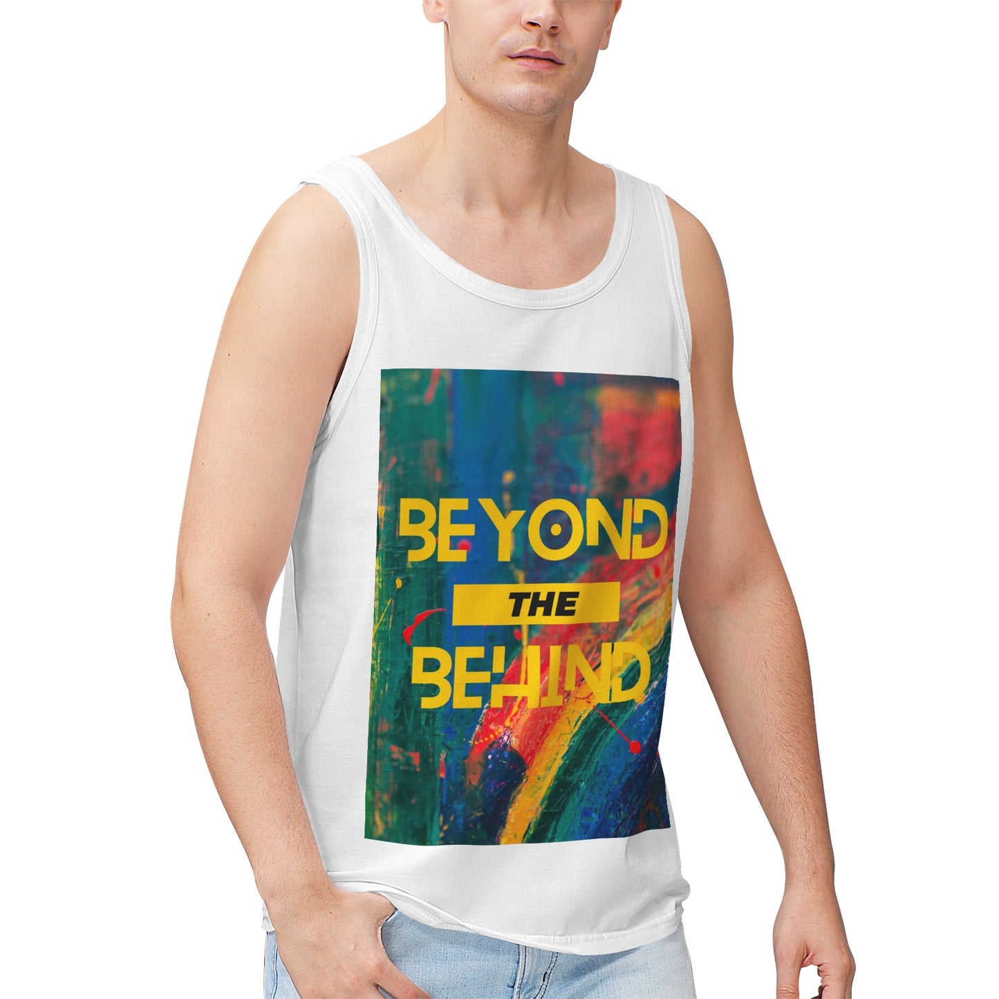 Beyond The Behind Men's 100% Cotton Tank