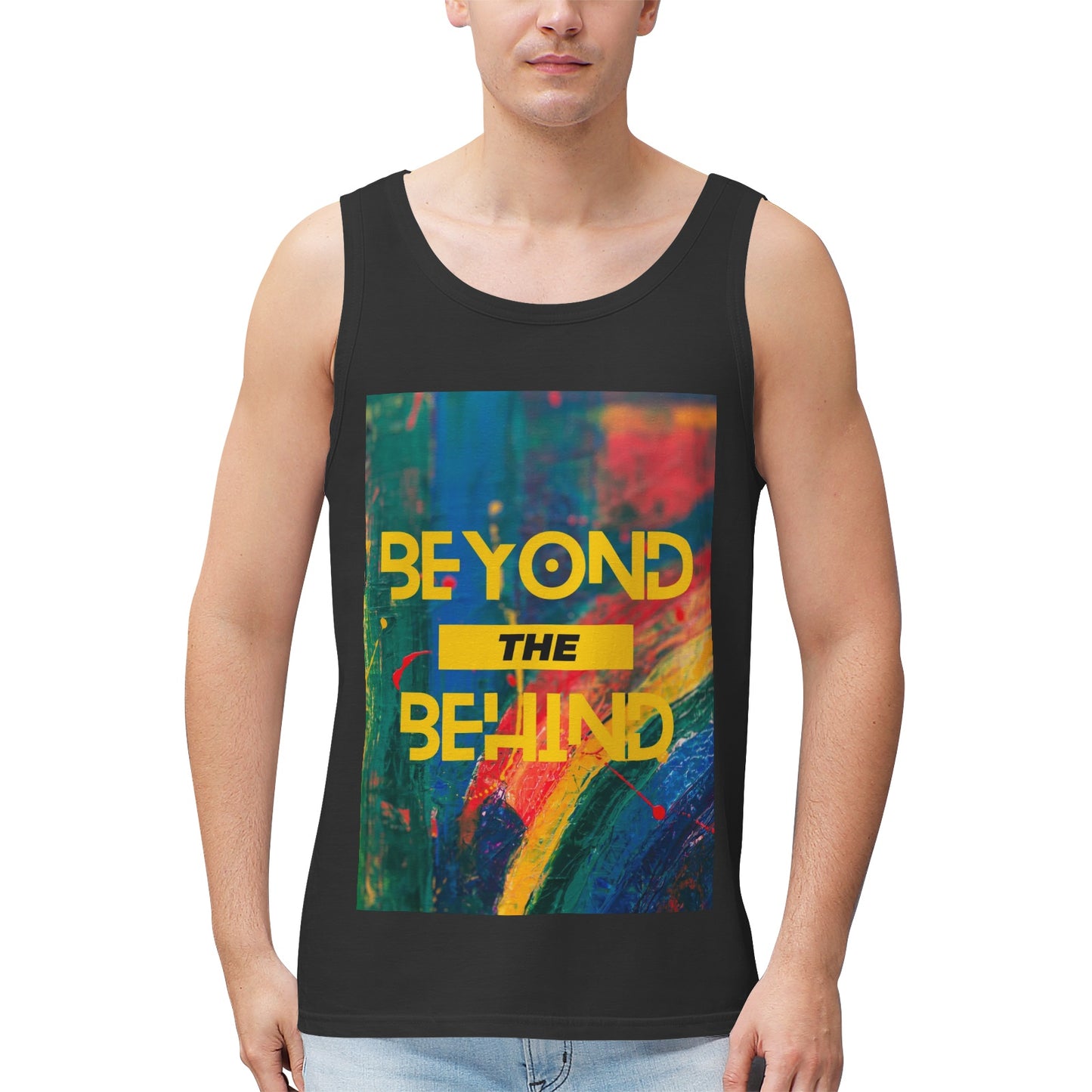 Beyond The Behind Men's 100% Cotton Tank