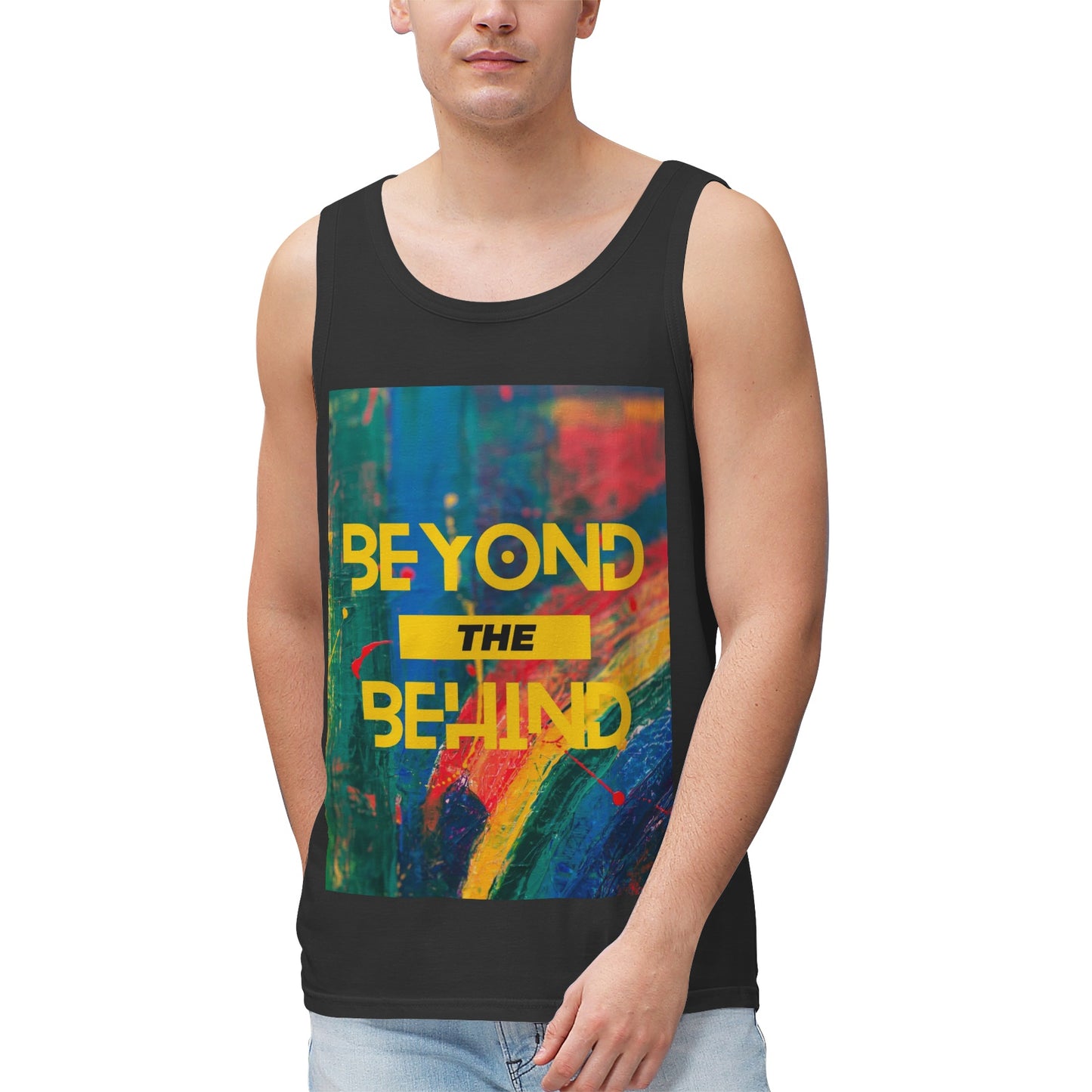 Beyond The Behind Men's 100% Cotton Tank