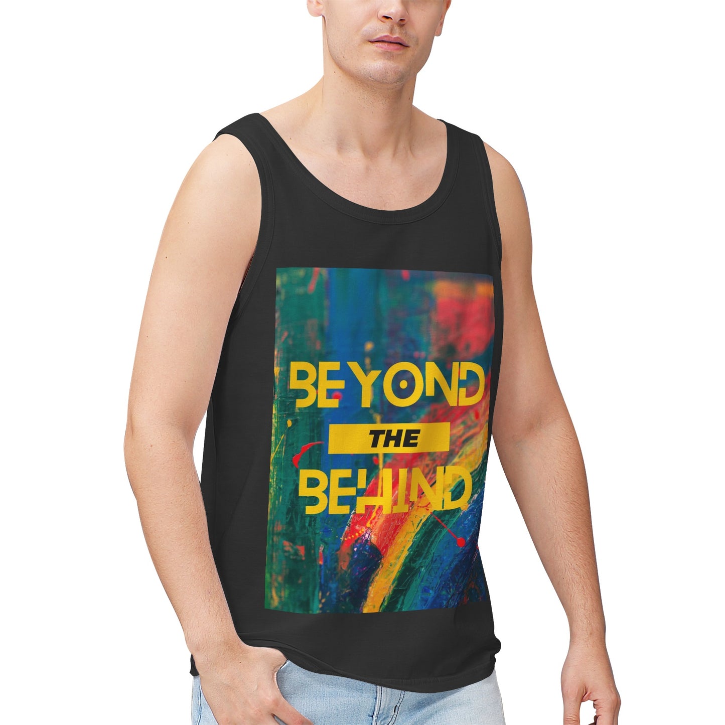 Beyond The Behind Men's 100% Cotton Tank