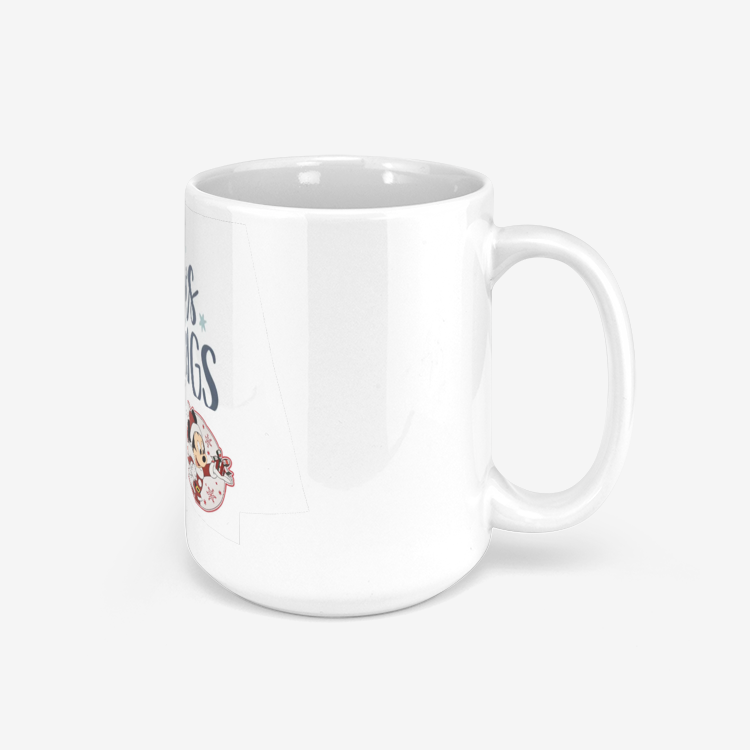 Season Greetings Classic Glossy Mug