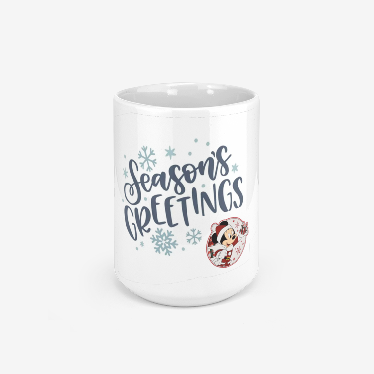 Season Greetings Classic Glossy Mug
