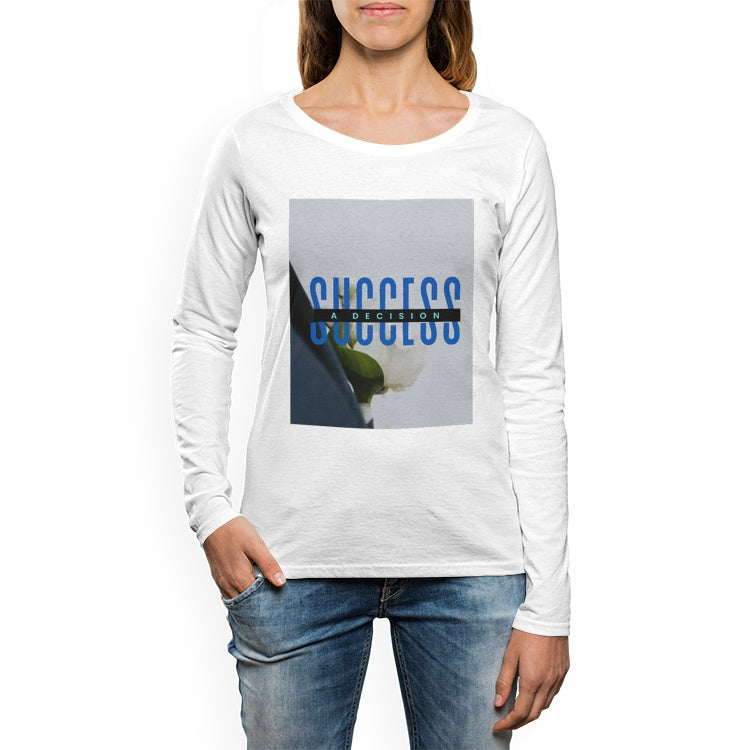 Women's Crew Neck Success Long sleeve T-shirt