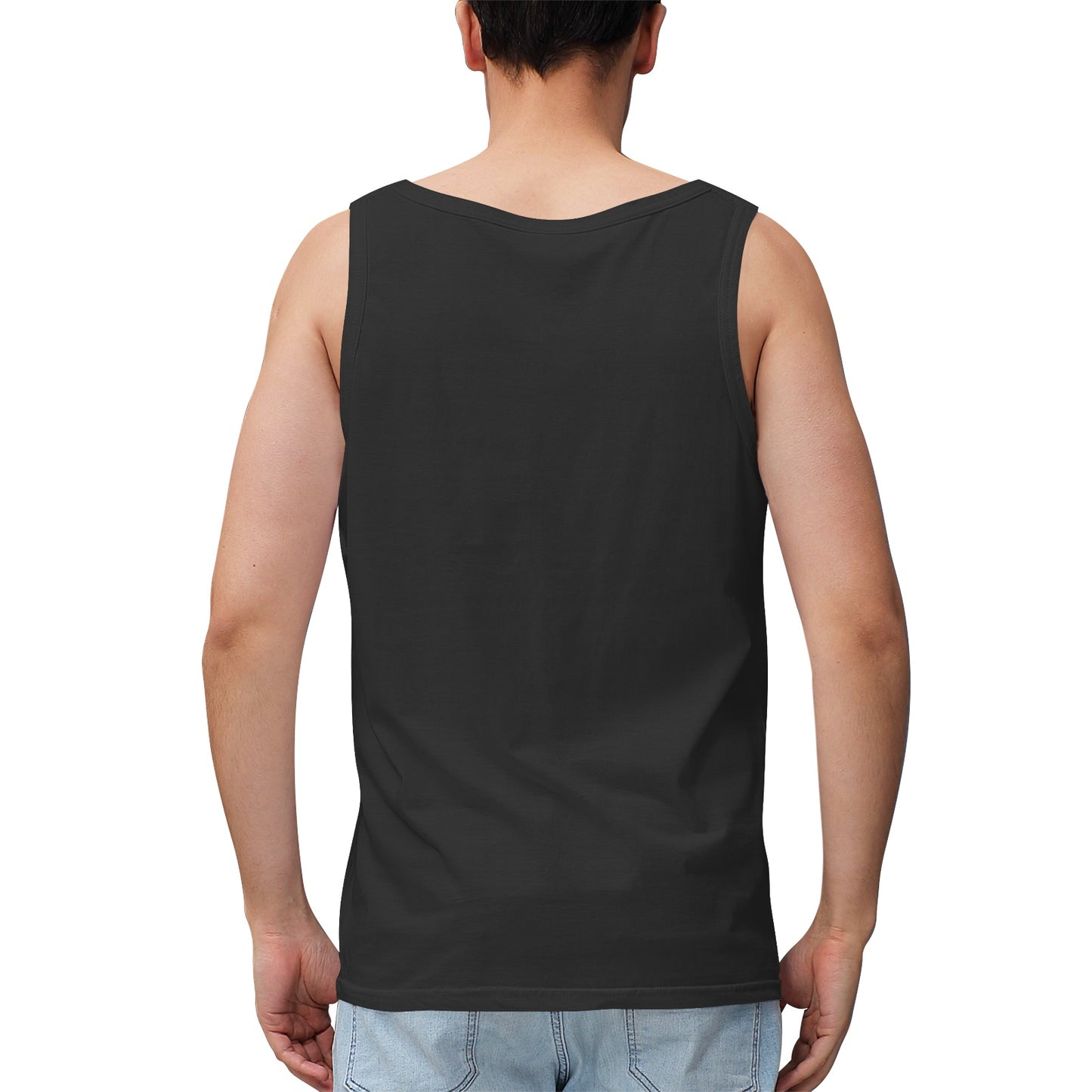 Multicolored Men's 100% Cotton Tank