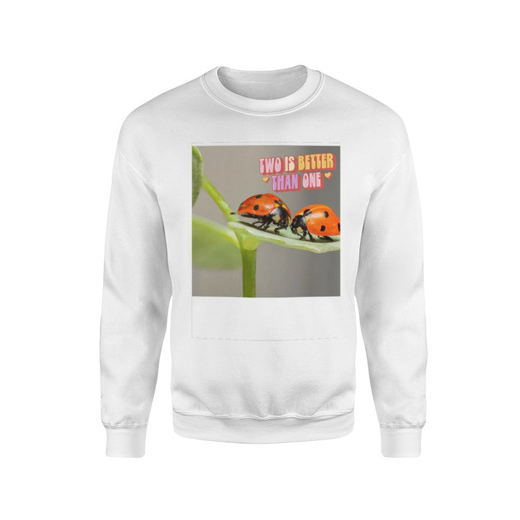 Two Are Better Than One Men's Crew Neck Sweatshirt