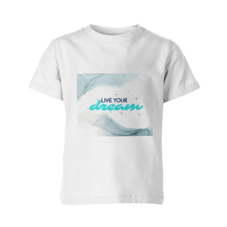 Live Your Dream Kid's Crew Neck T-shirt
