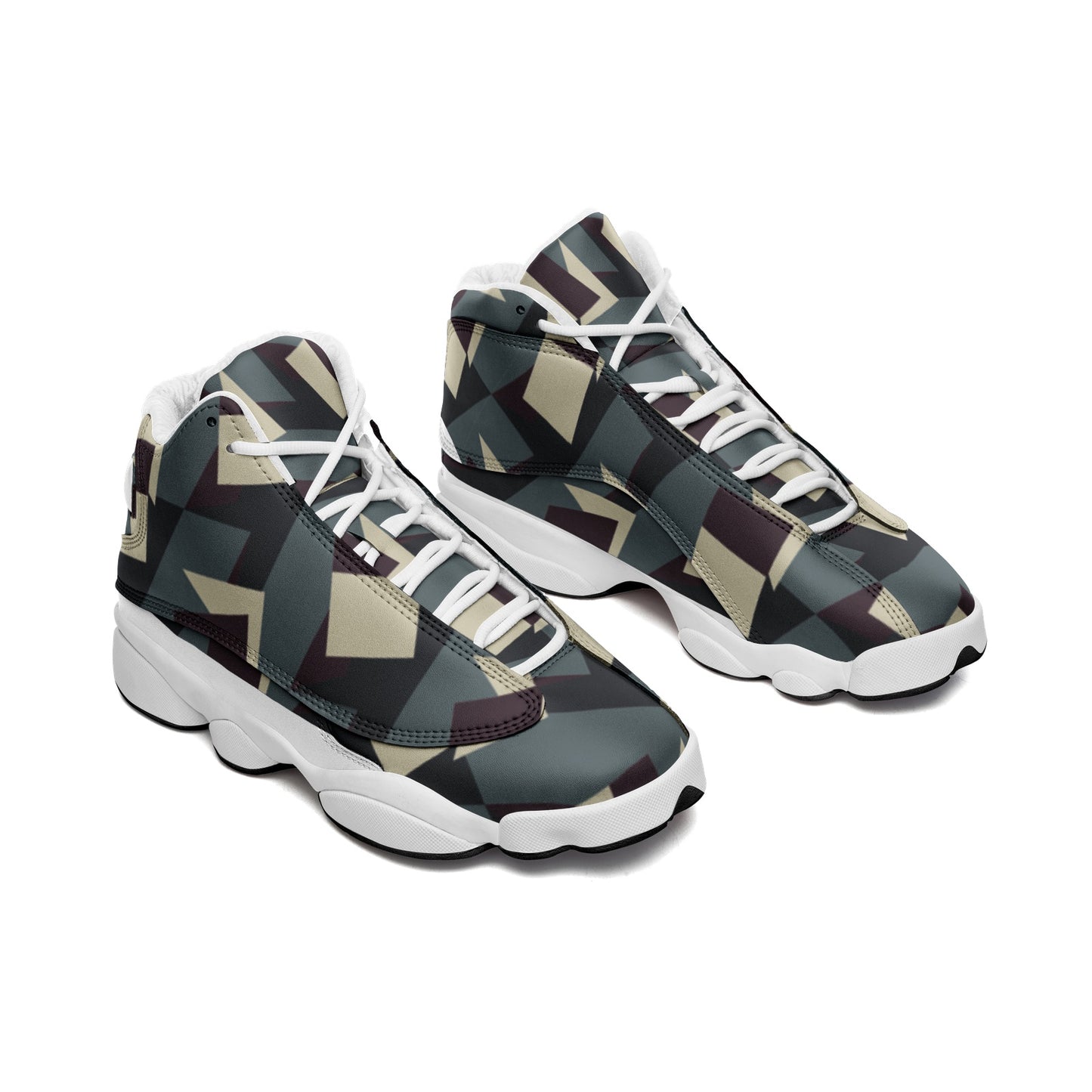 Unisex High Top Leather Sneakers