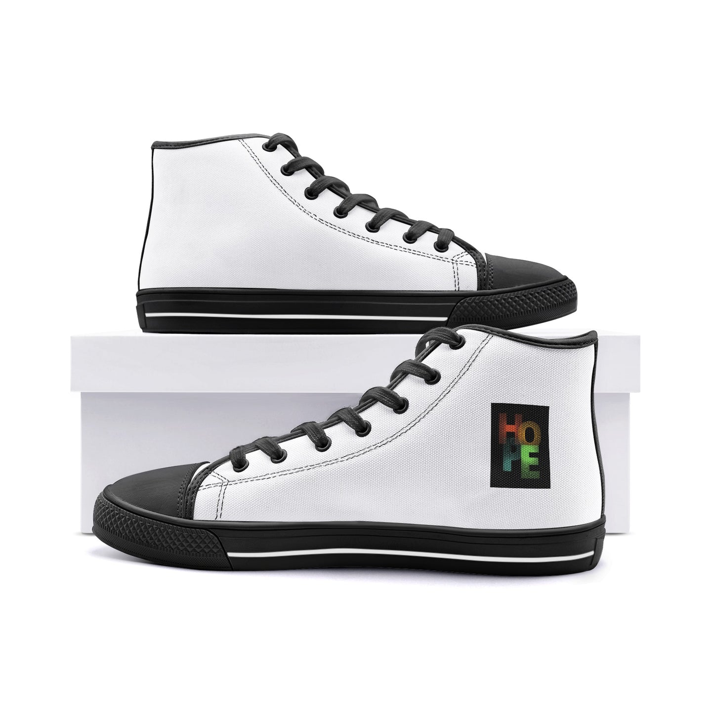 Unisex High Top Canvas Shoes