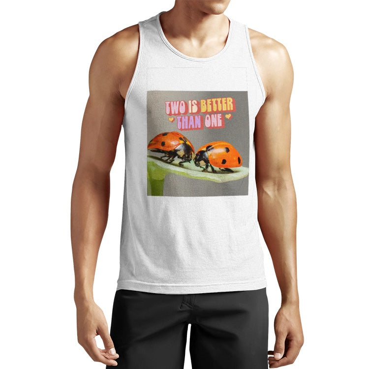 Men's Performance Cotton Tank Top Shirt