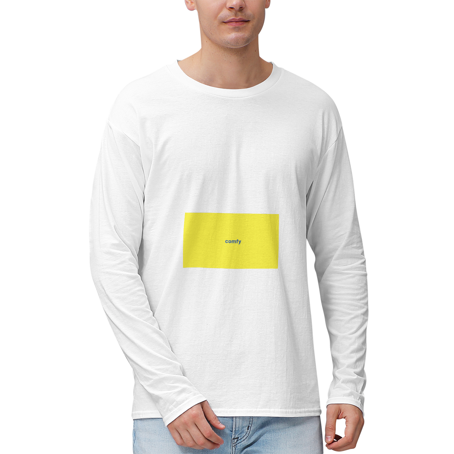Comfy Men's 100% Highweight Cotton Long Sleeve Shirts