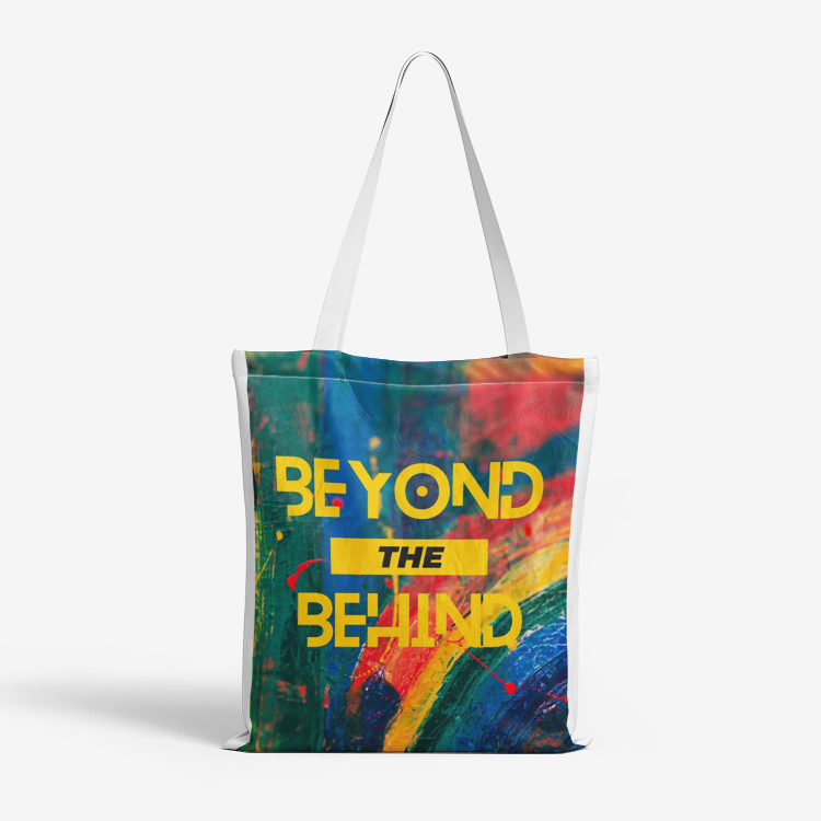Beyond The Behind Heavy Duty and Strong Natural Canvas Tote Bags