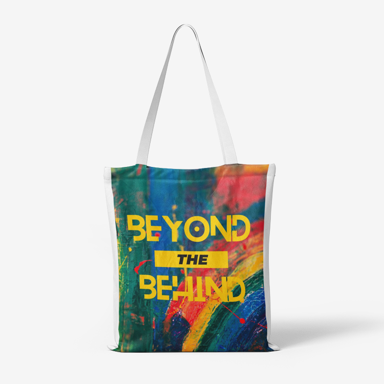 Beyond The Behind Heavy Duty and Strong Natural Canvas Tote Bags