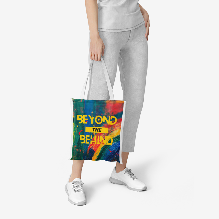 Beyond The Behind Heavy Duty and Strong Natural Canvas Tote Bags