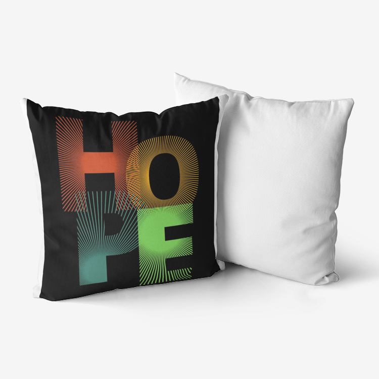 Hope Home Goods Premium Hypoallergenic Throw Pillow