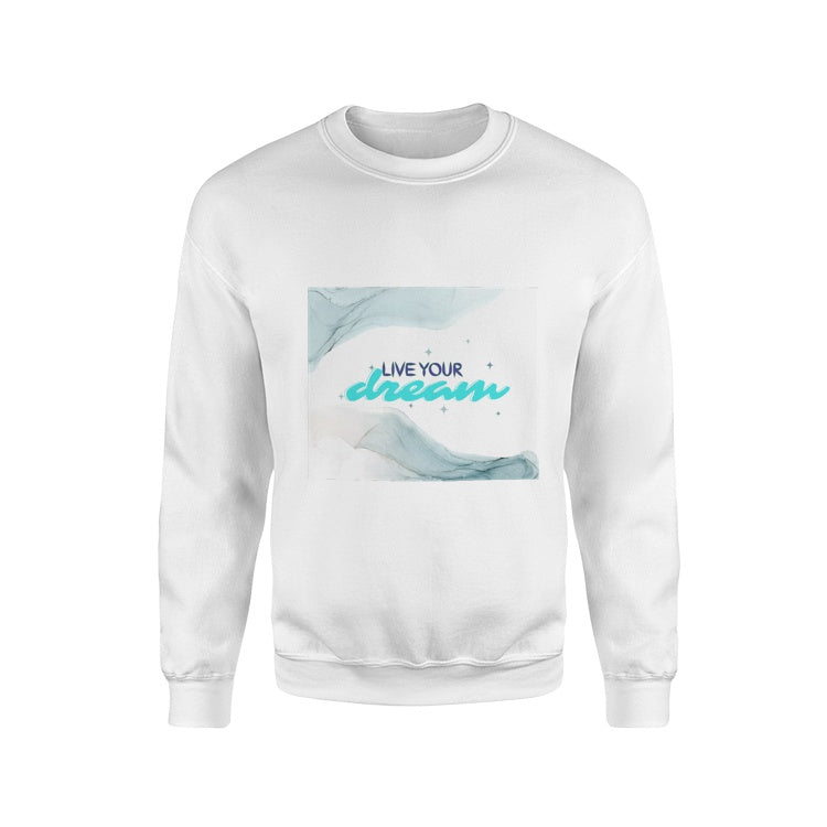 Live Your Dream Men's Crew Neck Sweatshirt
