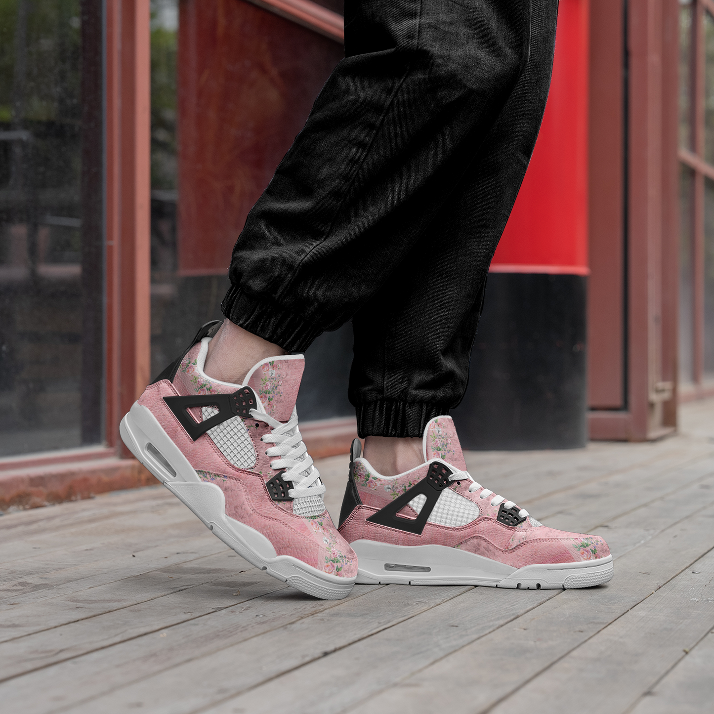 Unisex Non Slip Lace Up Breathable Fashion Sneakers