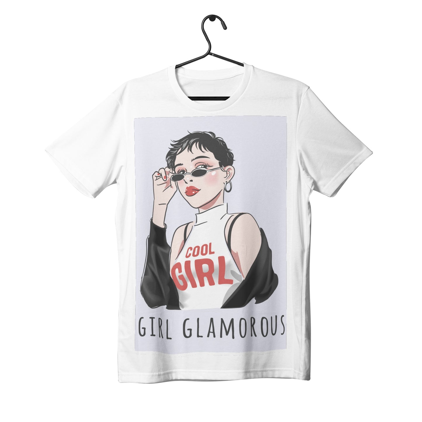 Cool Girl/Cute Couple's Pima Cotton Jersey Short Sleeve T-shirt