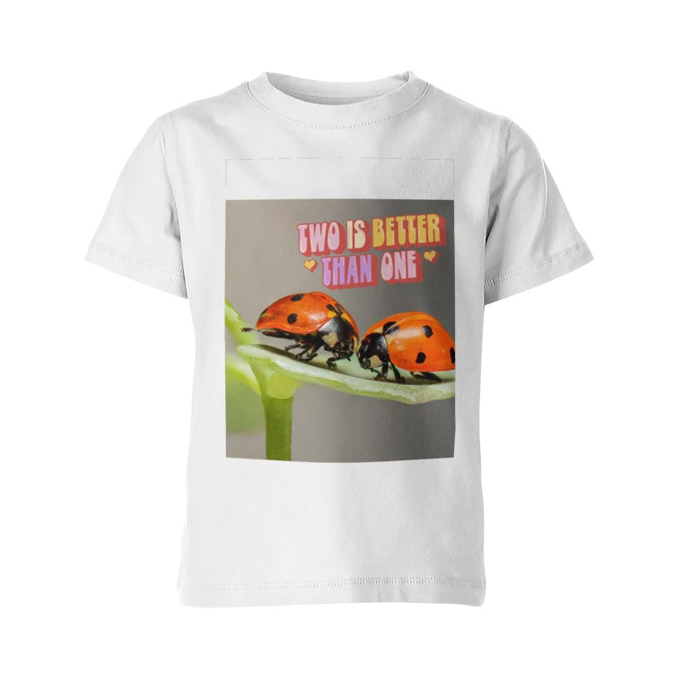 Two Are Better Than One Kid's Crew Neck T-shirt