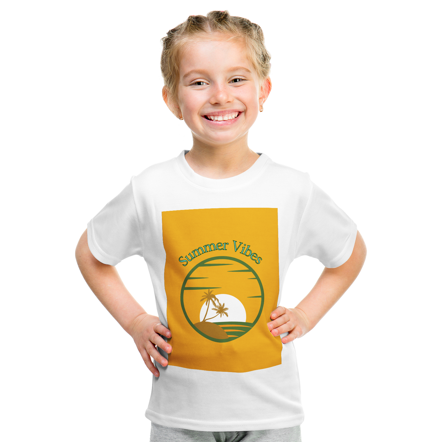 Summer Vibes Kid's T-shirts