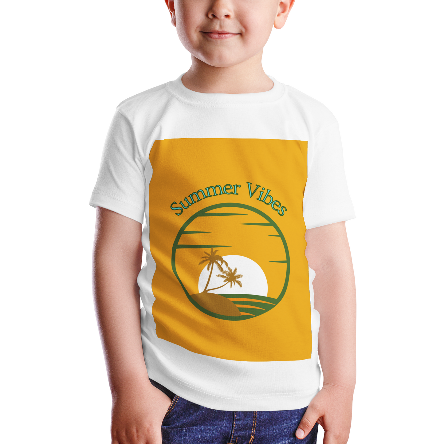 Summer Vibes Kid's T-shirts