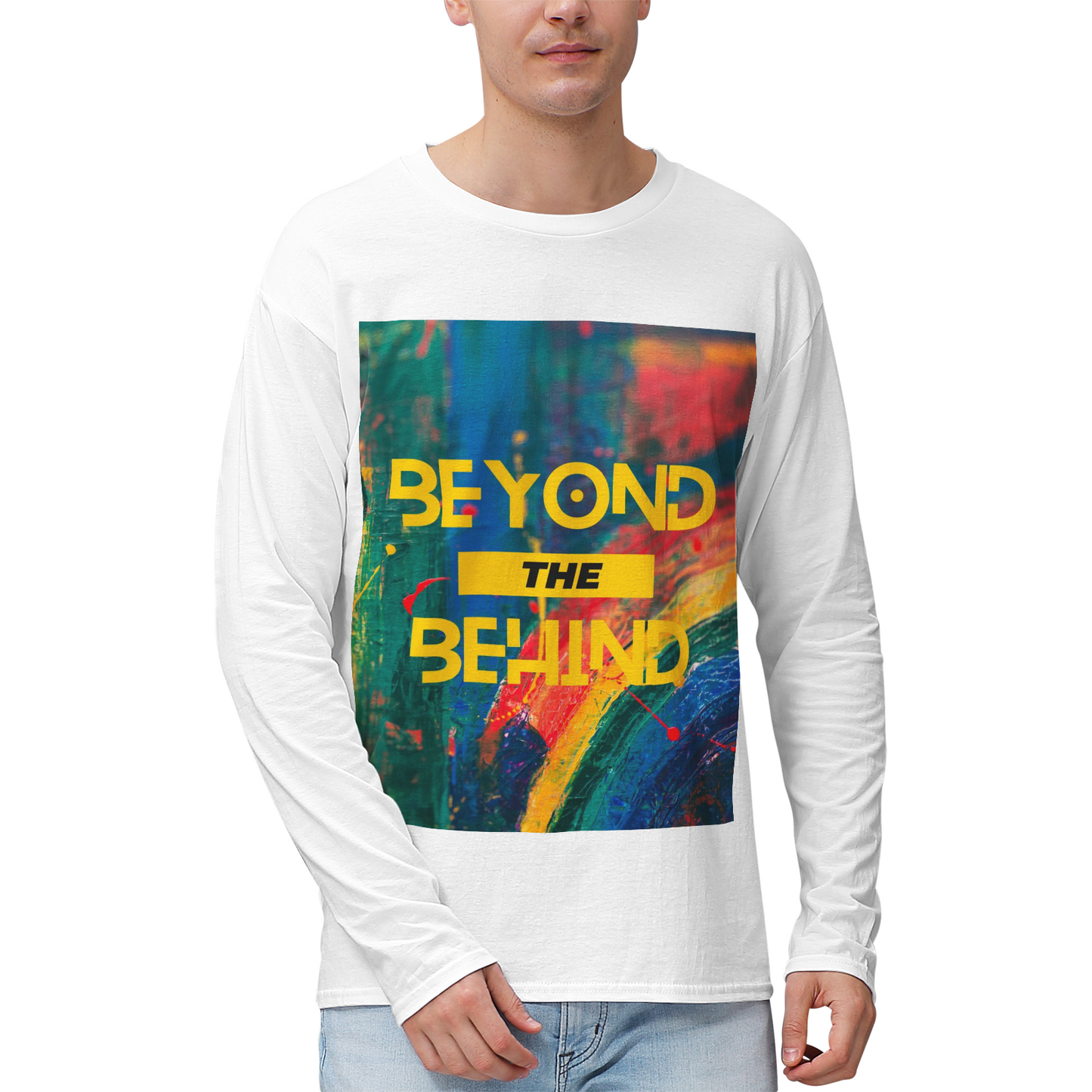 Beyond The Behind Men's 100% Highweight Cotton Long Sleeve Shirts