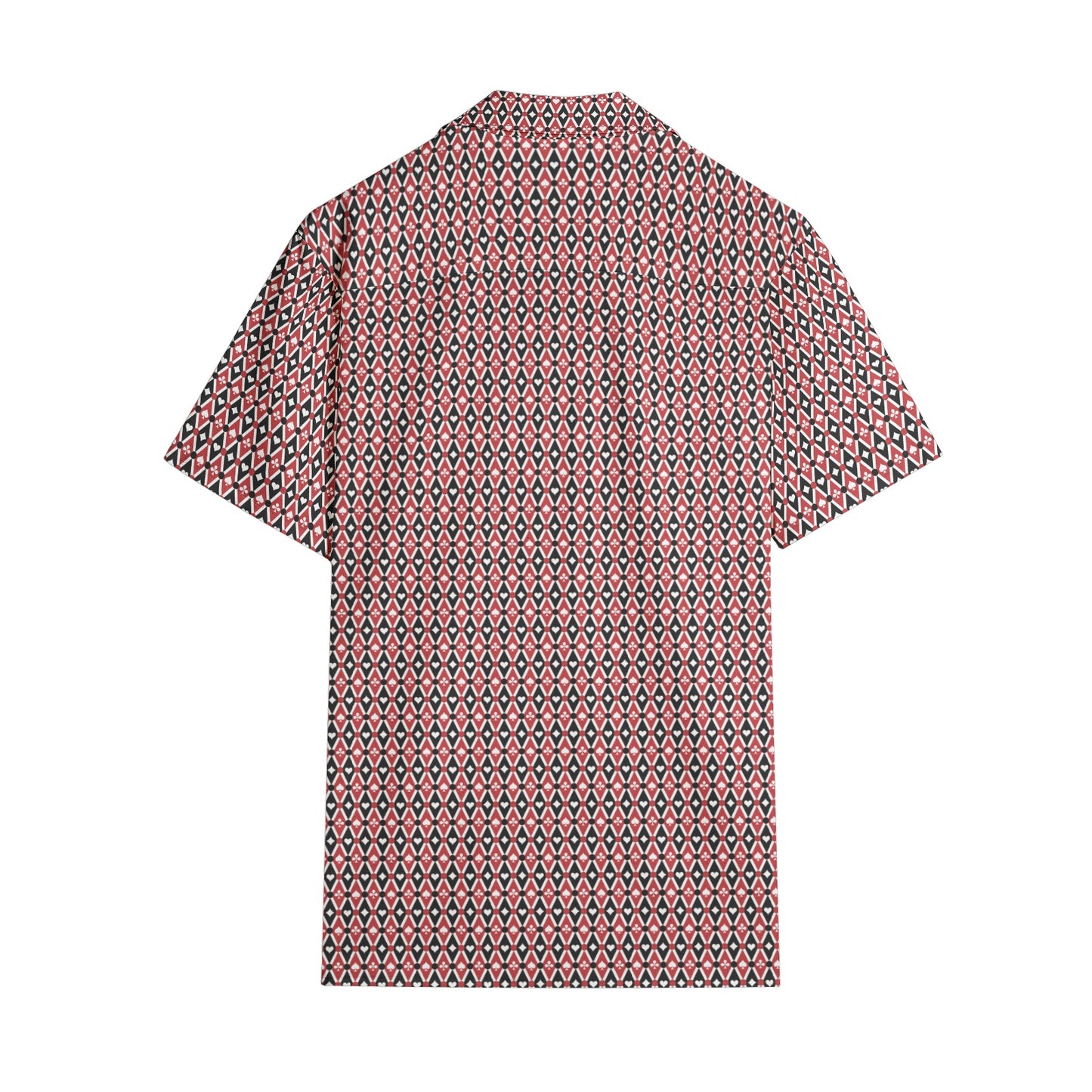 Reddish Blue Men's All-over print Short Sleeve Shirts
