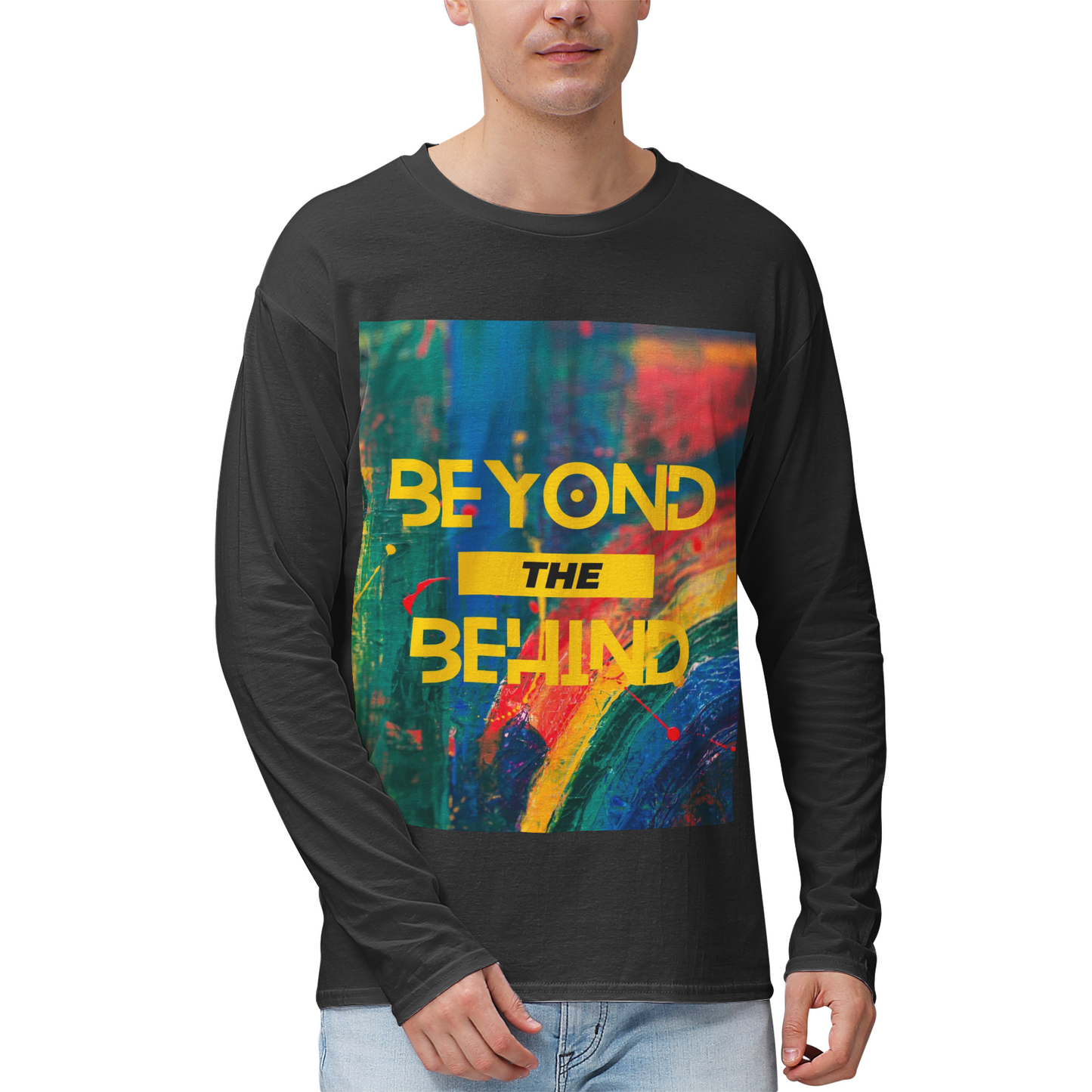 Beyond The Behind Men's 100% Highweight Cotton Long Sleeve Shirts