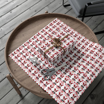 Reddish Gift Wrap Papers