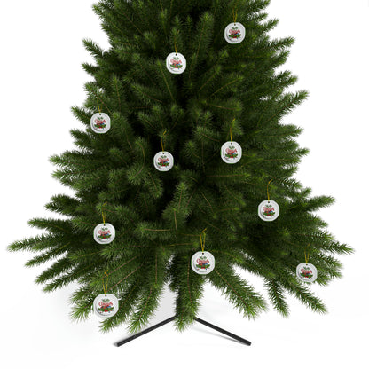 Christmas Ceramic Ornaments (1pc, 3pcs, 5pcs, 10pcs)