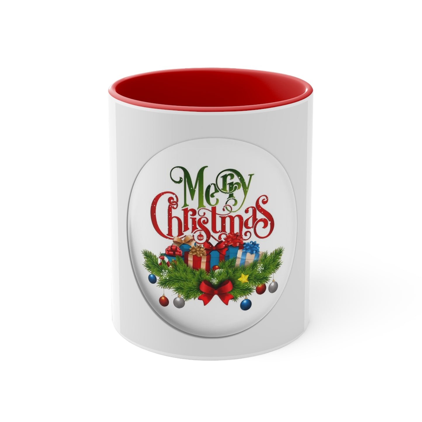 Christmas Accent Coffee Mug, 11oz